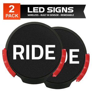 LED Sign Light for Rideshare Uber Drivers (2 Pack)